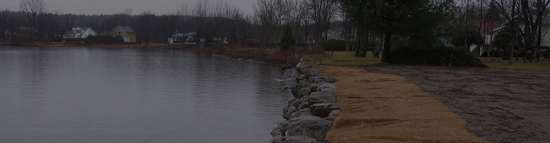 Stabilisation des berges